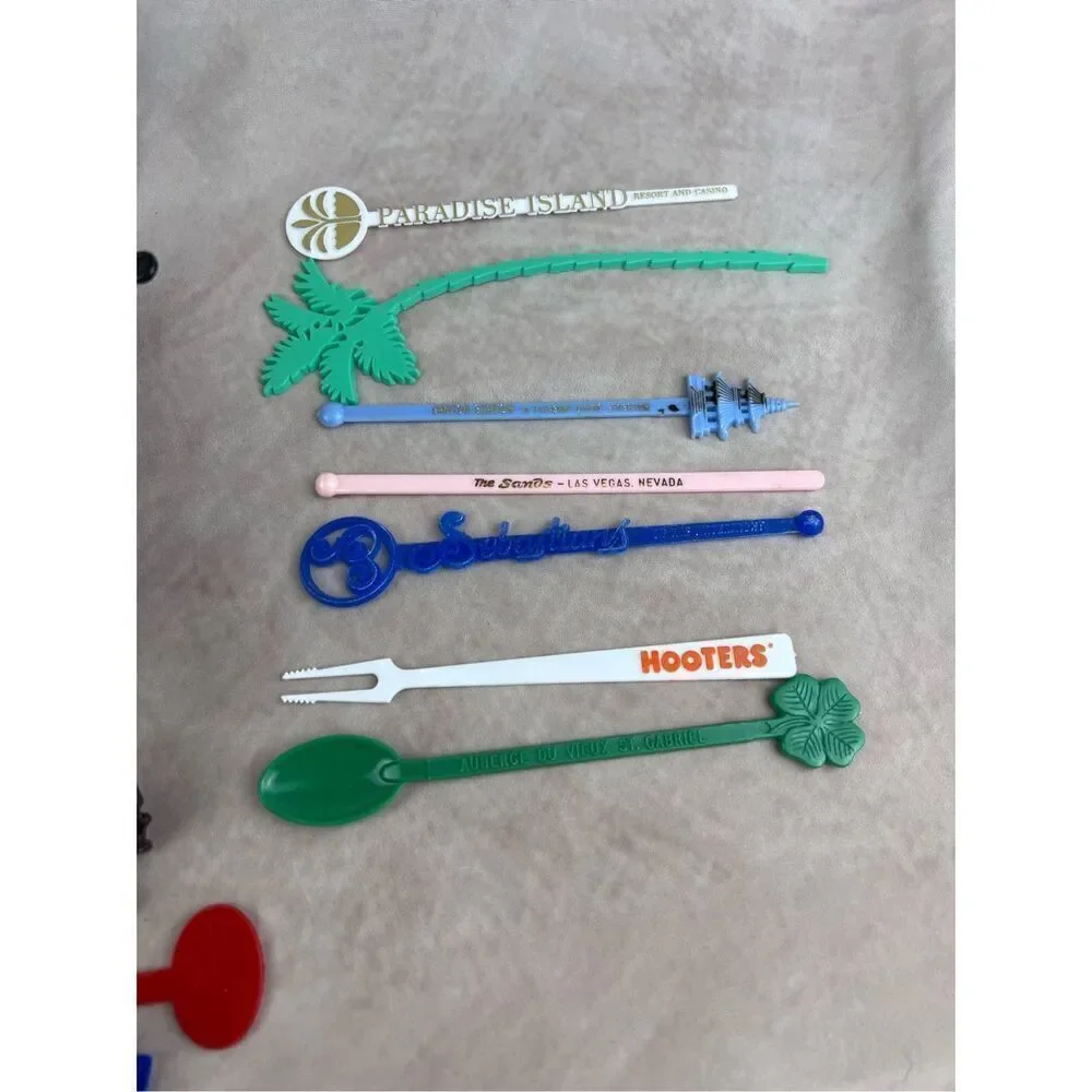 Vintage Swizzler Lot